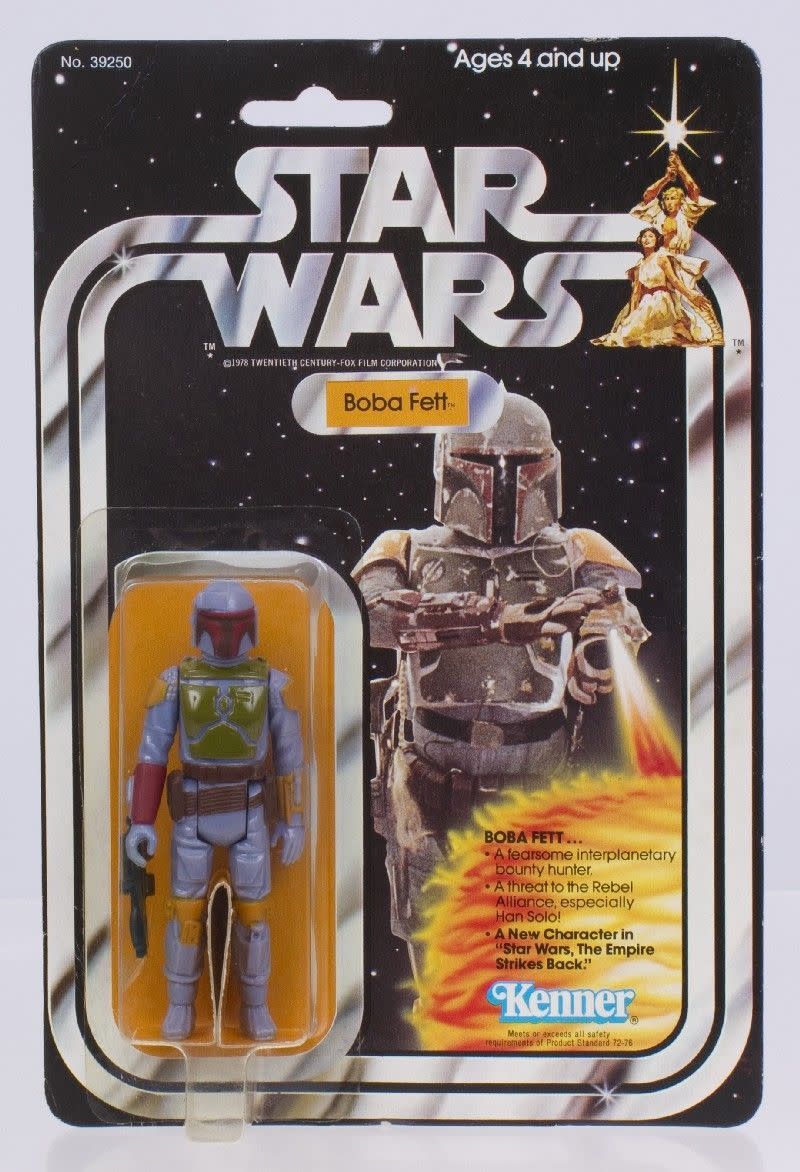 Boba Fett Action Figure: $2,000 - $5,000