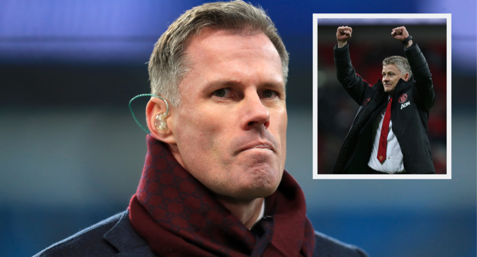 Former Liverpool man Jamie Carragher has backed Ole Gunnar Solskjaer