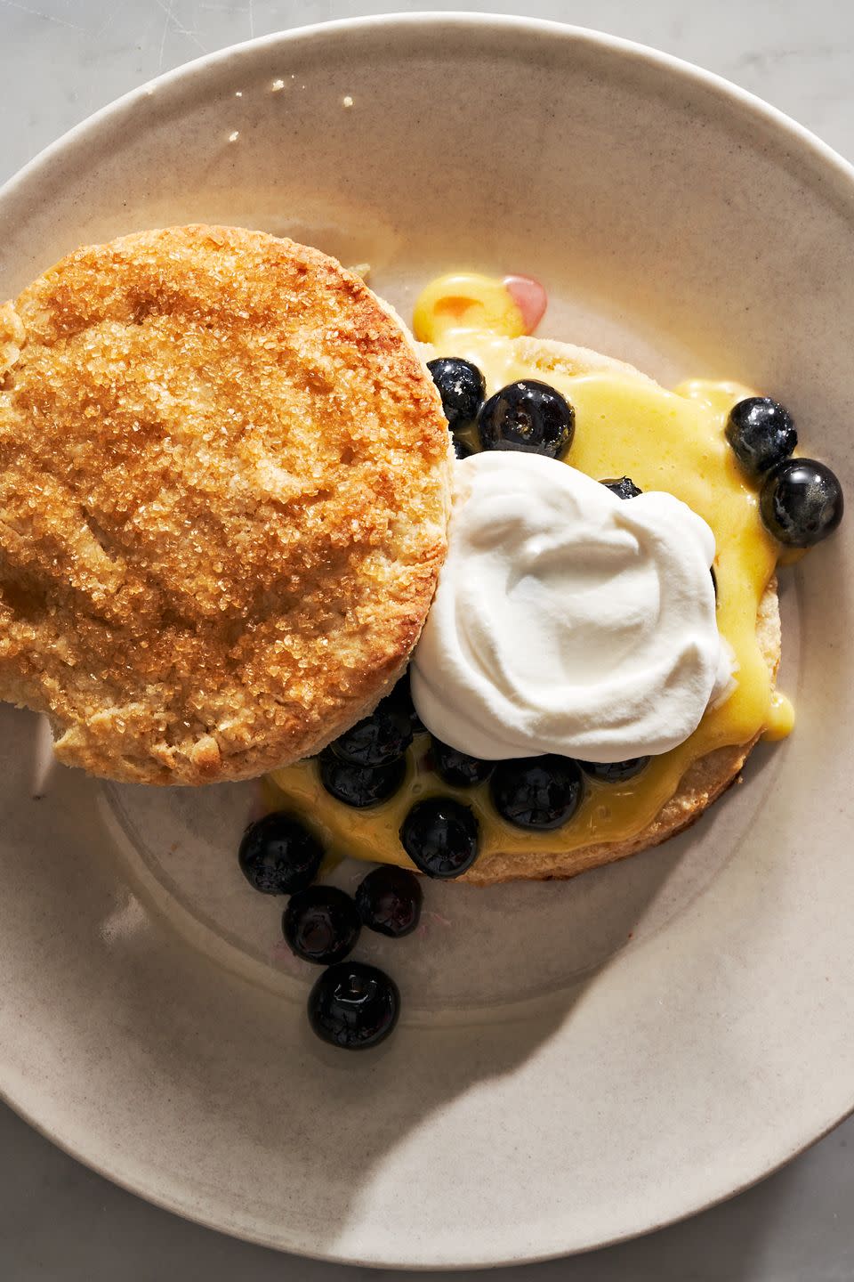 6) Lemon Blueberry Shortcake