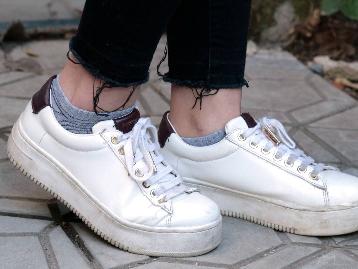 Ankle socks, like the ones seen in this 2016 file photo taken in Barcelona, Spain, are a sign of being old, according to generation Z. (Miquel Benitez/Getty Images - image credit)