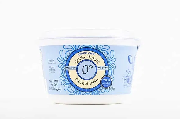 14) Trader Joe's Nonfat Plain Greek Yogurt