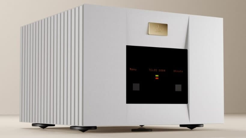  Goldmund Telos 2800 monoblock amplifier . 