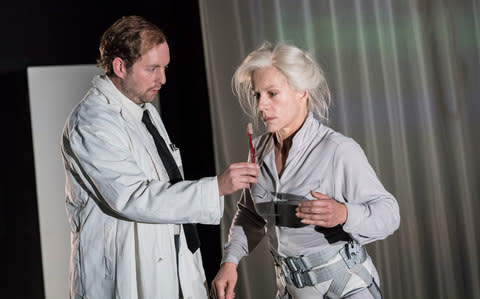 David Emmings and Juliet Stevenson in WIngs - Credit: Johan Persson/Johan Persson