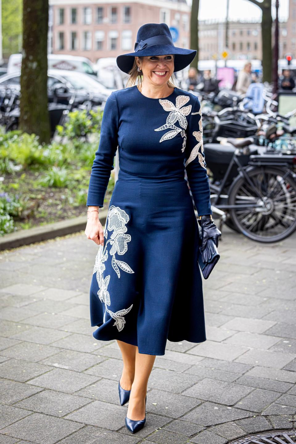 Queen Maxima of the Netherlands attends the attends the launch of Amsterdams Stagepact MBO 