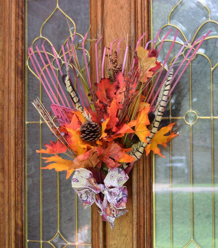 fall rake wreath