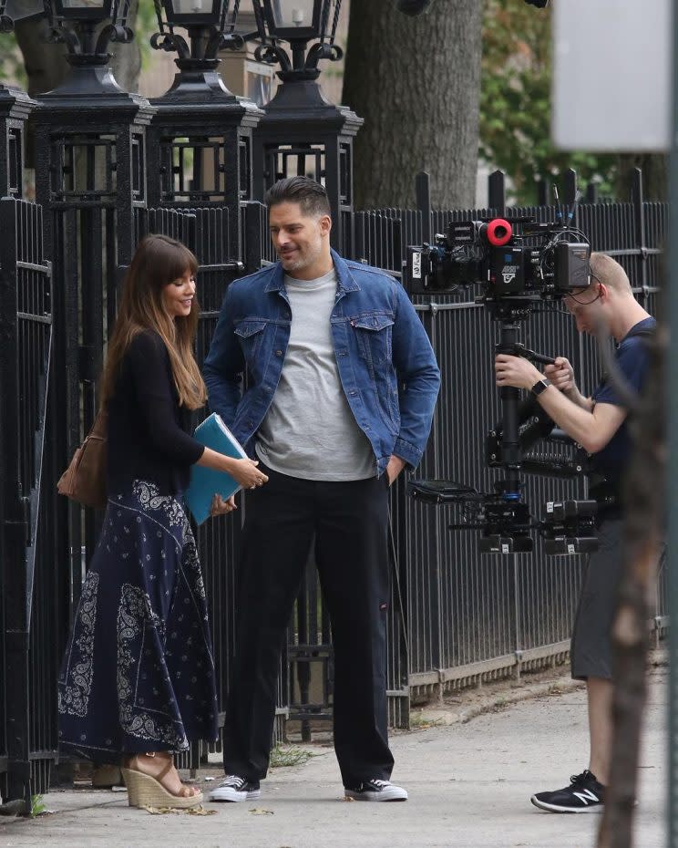 Sofía y Joe en las calles de Nueva York. Instagram @etcanada