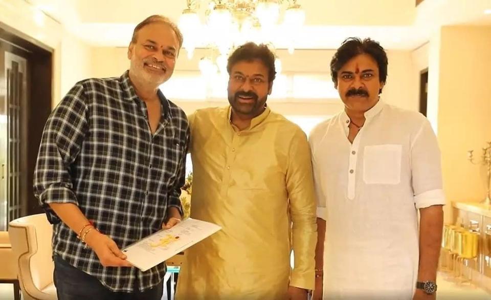 Chiranjeevi and his brothers