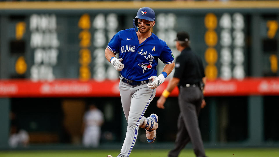 Spencer Horwitz has made the most of his chances with the Blue Jays this season. (Isaiah J. Downing-USA TODAY Sports)