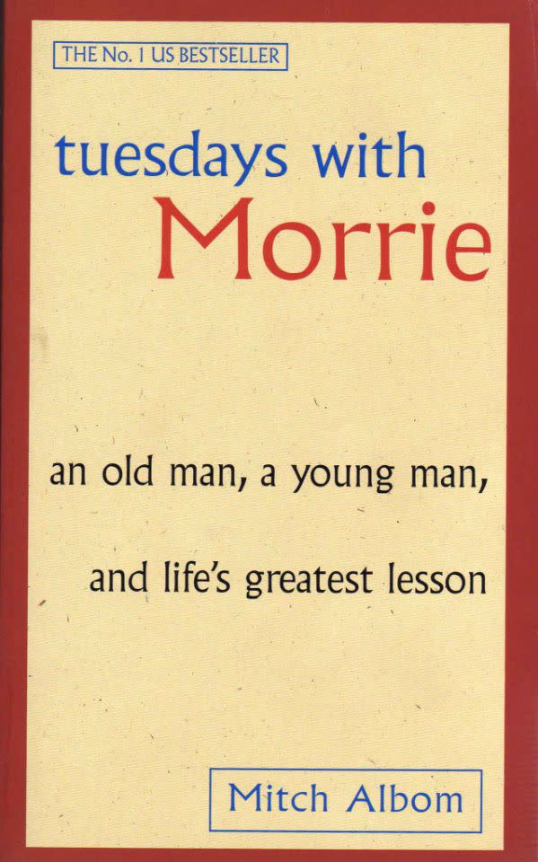 Nous avons versé plein de larmes en lisant Tuesdays with Morrie