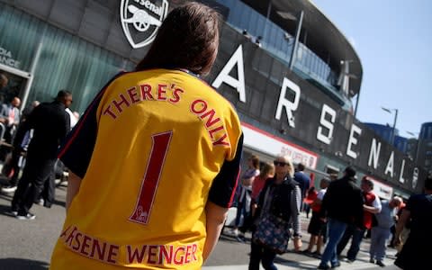 wenger fan - Credit: Reuters