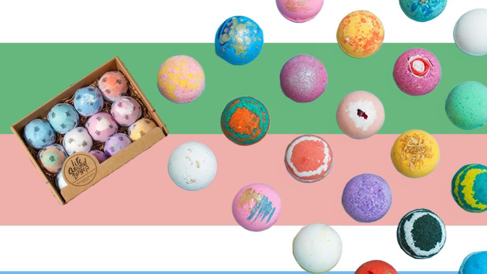 Jazz up your tub with the LifeAround2Angels bath bombs.