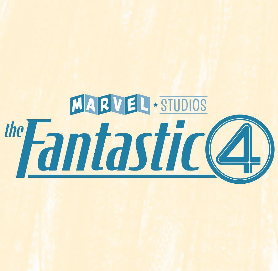 Logo oficial de The Fantastic Four de Marvel Studios