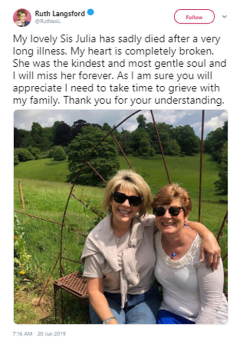 ruth-langsford-sister-dies