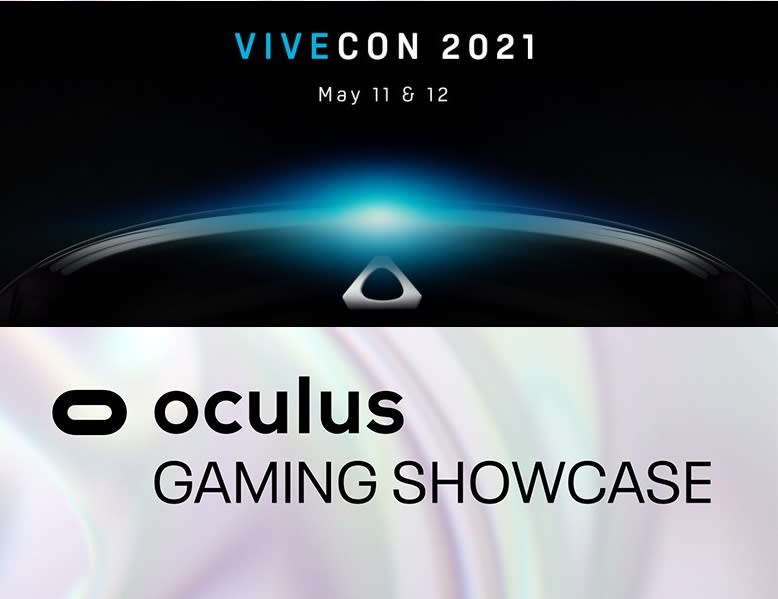 臉書Oculus、HTC將在四五月陸續舉行VR活動，預料將推出VR新產品。   圖：新頭殼合成