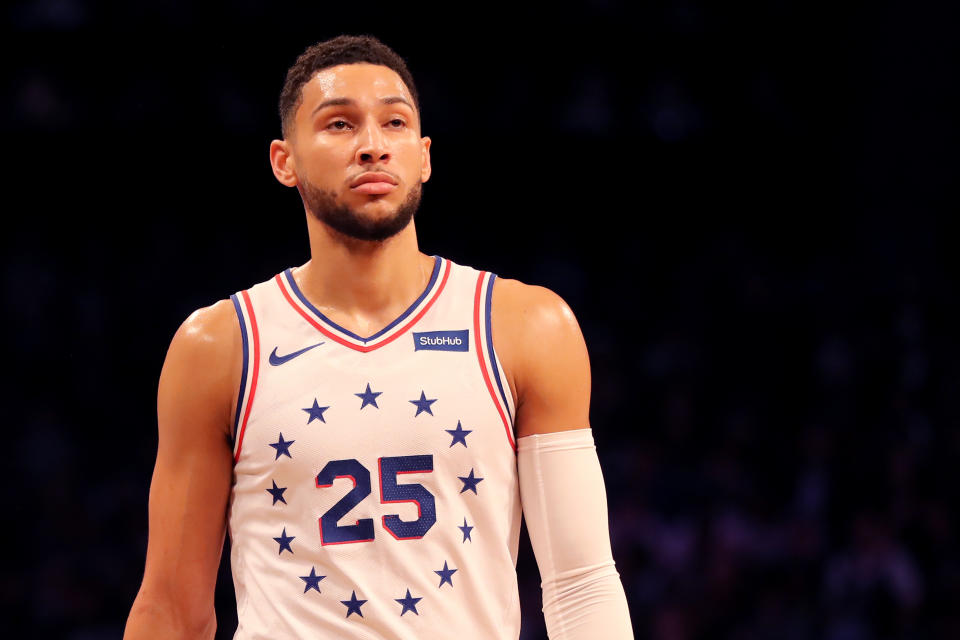 If Ben Simmons wants to join the tier of truly great NBA players, he has to become a competent and willing 3-point shooter. (Getty)