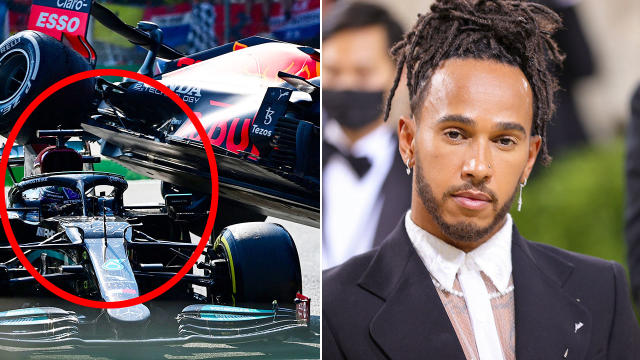 Red Bull figure's explosive accusation about Lewis Hamilton crash - Yahoo  Sport