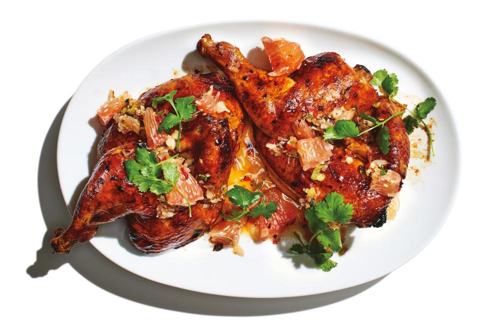 Soy-Sauce-and-Citrus-Marinated Chicken