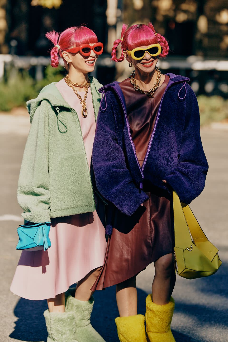 Doja, Naomi, Janet, Oh My! The Final Day of Paris Fashion Week Street Style