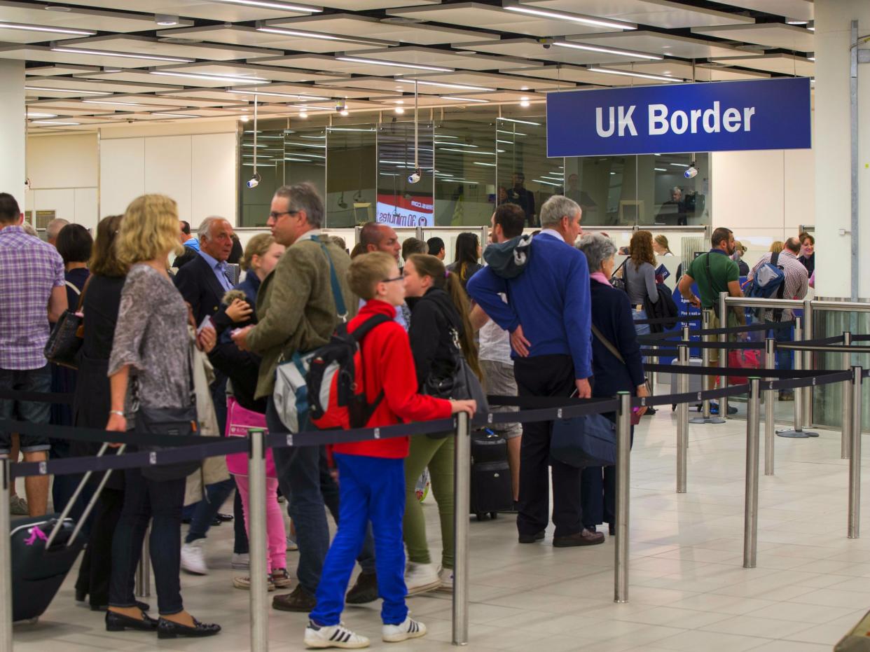 border queue uk