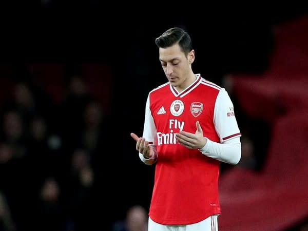 Midfielder Mesut Ozil (file image)