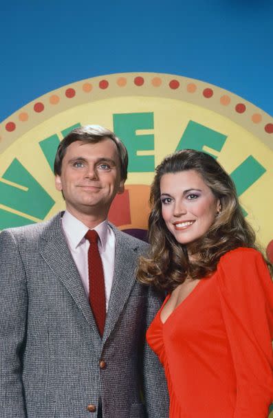 PHOTO: Wheel of Fortune host Pat Sajak and hostess Vanna White in the show's season 10, in 1992. (Herb Ball/NBCU Photo Bank via Getty Images, FILE)