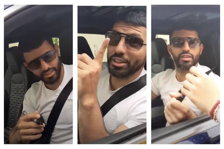 El Kun Agüero se cambió el look en vivo y hasta Otamendi lo alertó: “¡Que te peguen pelo!”