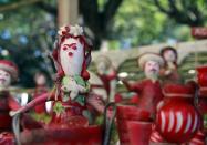 <p><span class="redactor-unlink">Night of the Radishes</span> is an <a href="https://www.housebeautiful.com/entertaining/holidays-celebrations/g13450564/christmas-grandparents-traditions/" rel="nofollow noopener" target="_blank" data-ylk="slk:annual holiday tradition;elm:context_link;itc:0;sec:content-canvas" class="link ">annual holiday tradition</a> in Oaxaca, Mexico, held on December 23 in the town’s Christmas market. It involves people carving scenes out of oversized radishes and competing for prizes. </p>