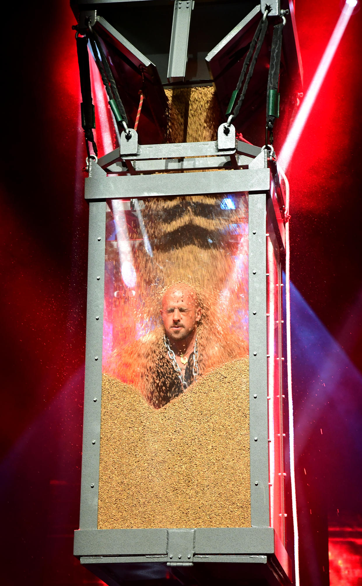 Jonathan Goodwin during a photo call for the West End opening of The Illusionists: Direct from Broadway at the Shaftesbury Theatre, London.