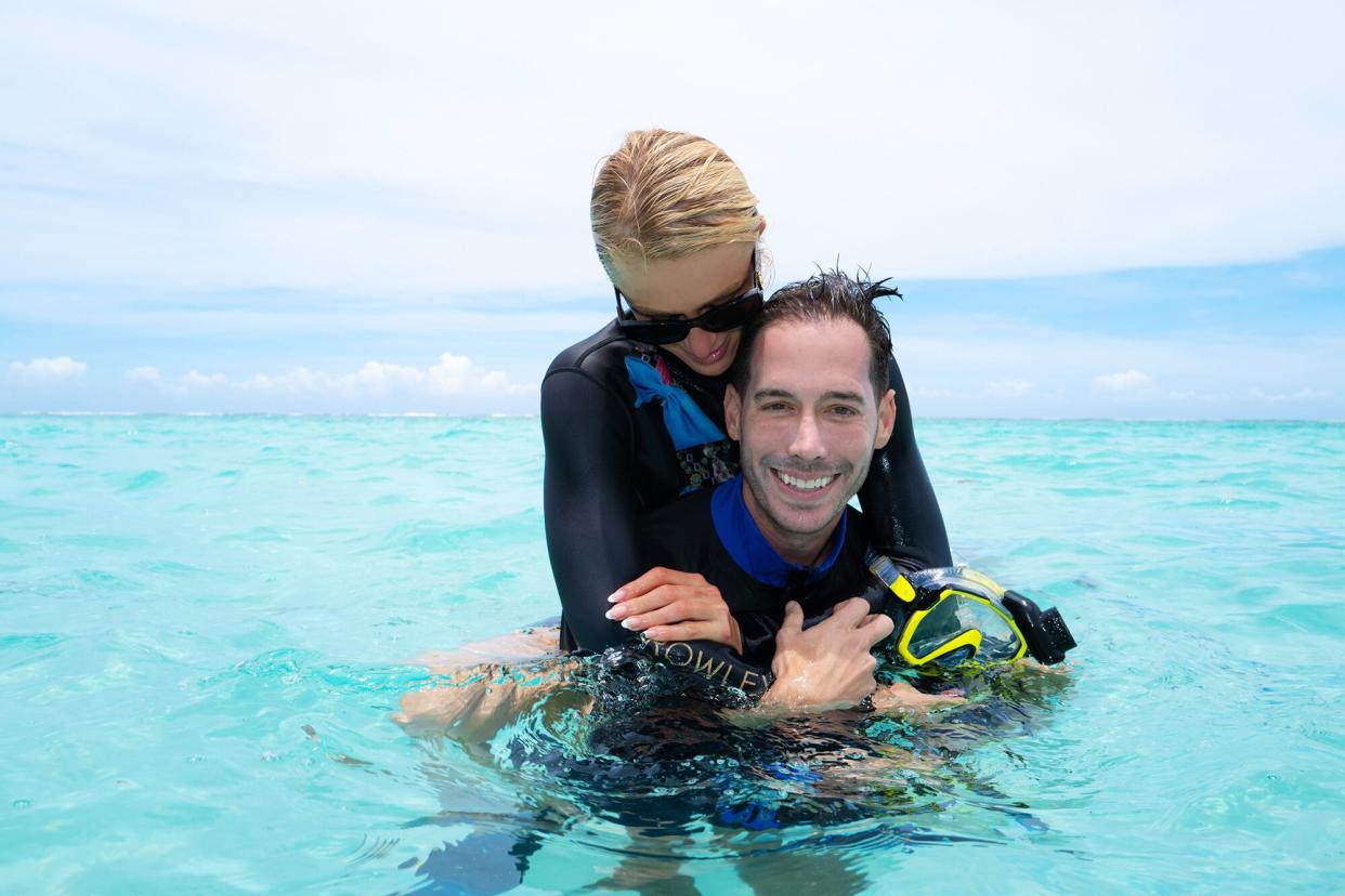 Paris Hilton & Carter Reum Honeymoon in the South Pacific - Nov 2021