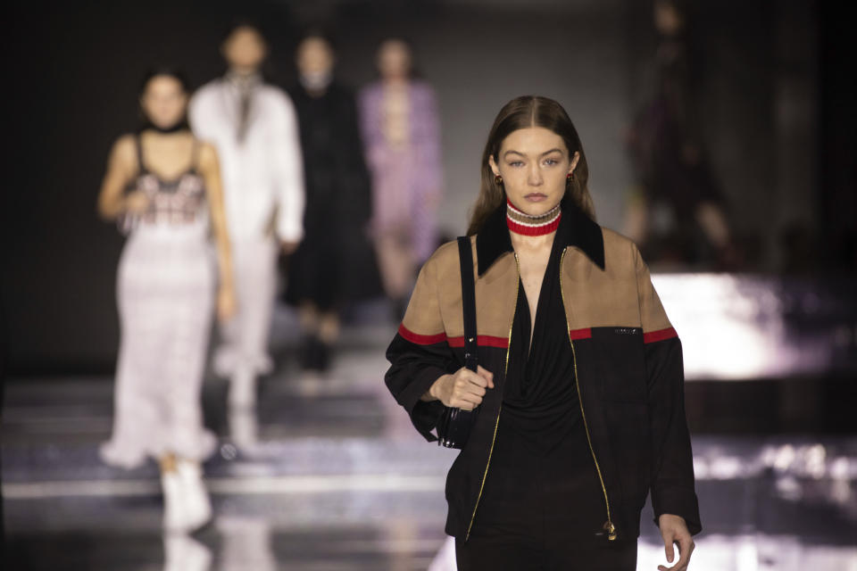 Kendall Jenner headlines London Fashion Week's Burberry show