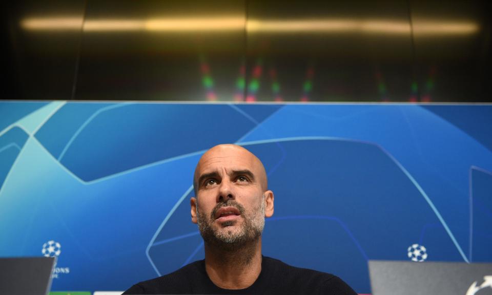 Pep Guardiola has taken part in a promotional club video aimed at encouraging supporters to feel more positive and proprietorial about European nights.