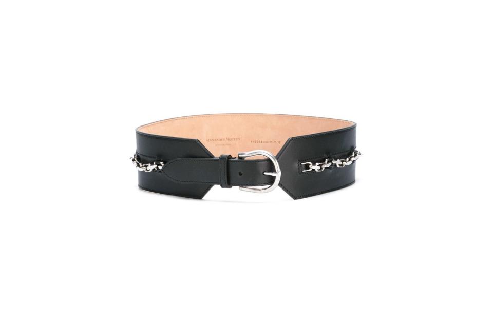 Alexander McQueen Chain Embellish Belt