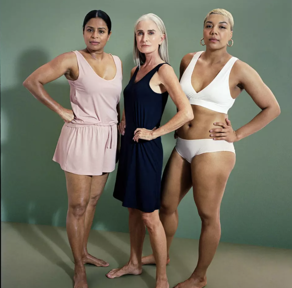 Models wearing items from the new Primark menopause range (Primark)