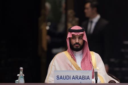 Saudi Arabia's Deputy Crown Prince and Minister of Defense Muhammad bin Salman Al Saud attends the opening ceremony of the G20 Leaders Summit in Hangzhou, China, September 4, 2016. REUTERS/Nicolas Asfonri/Pool