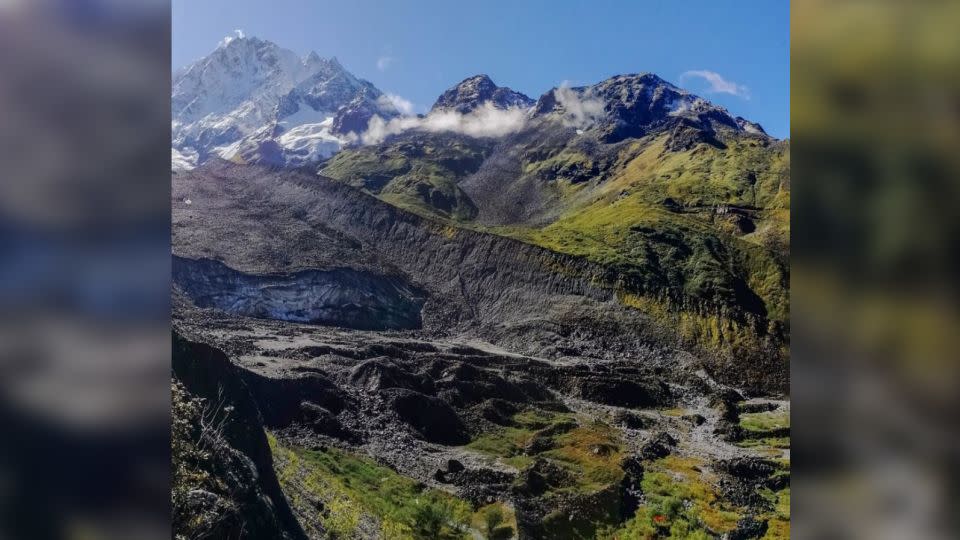 The researchers embarked on multiple expeditions in the Himalayas to study Takakia moss. - Dr. Ruoyang Hu