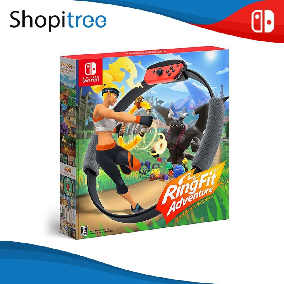 Nintendo Switch Ring Fit Adventure Complete Set (English / Chinese). (Photo: Shopee SG)