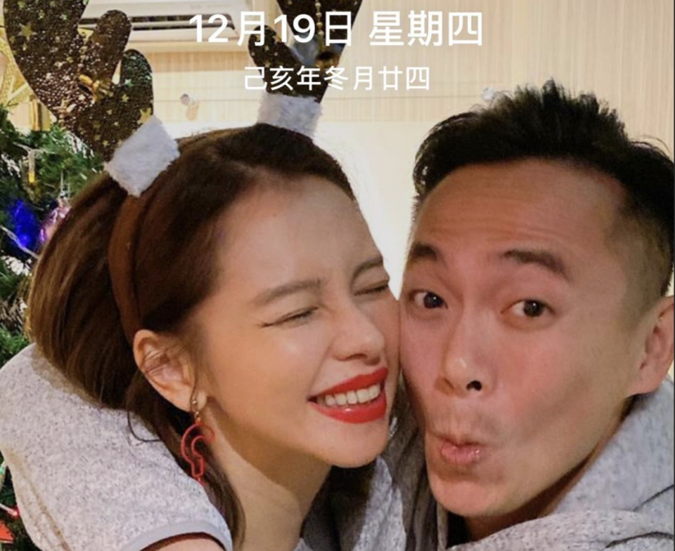 徐若瑄與李雲峰2014年結婚。（圖／徐若瑄IG）