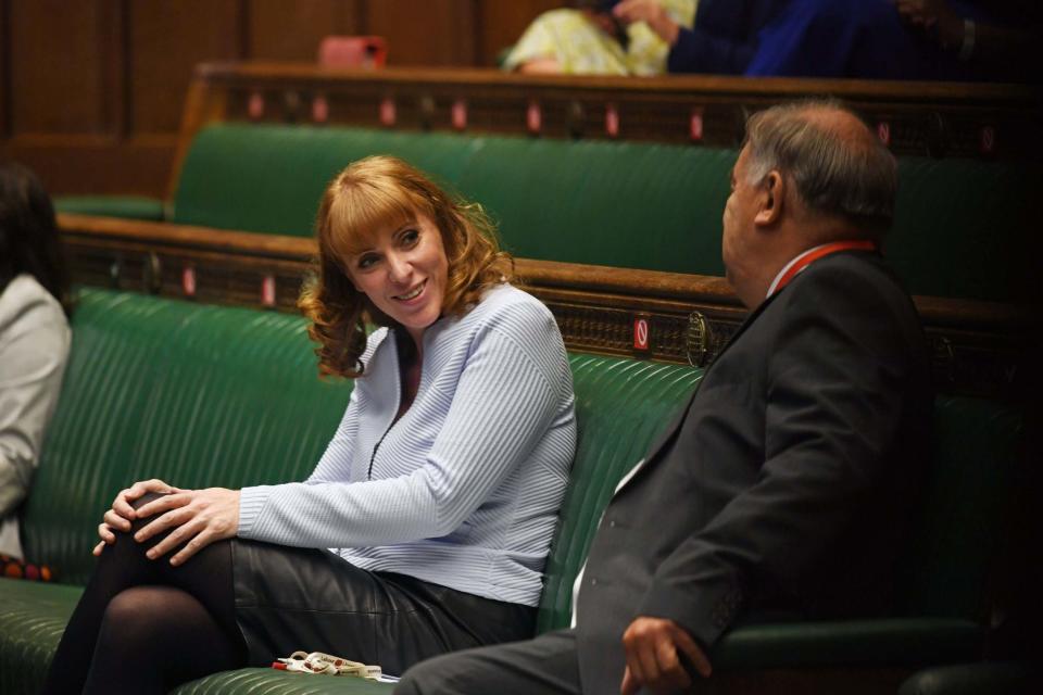 Deputy Labour leader Angela Rayner (UK Parliament/Jessica Taylor /PA)