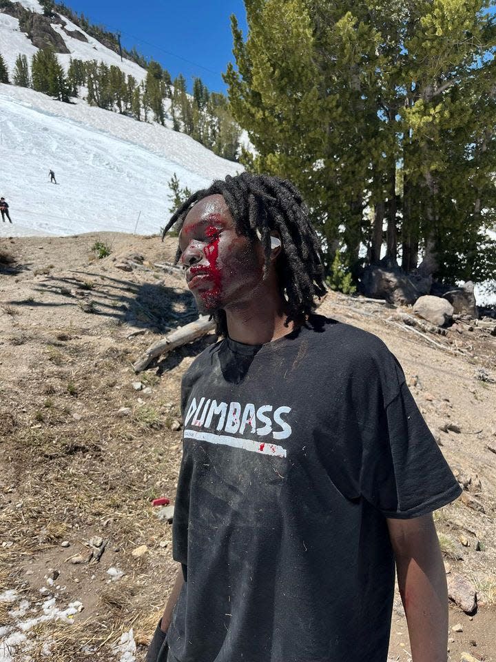 Naps takes a lick at Mount Hood