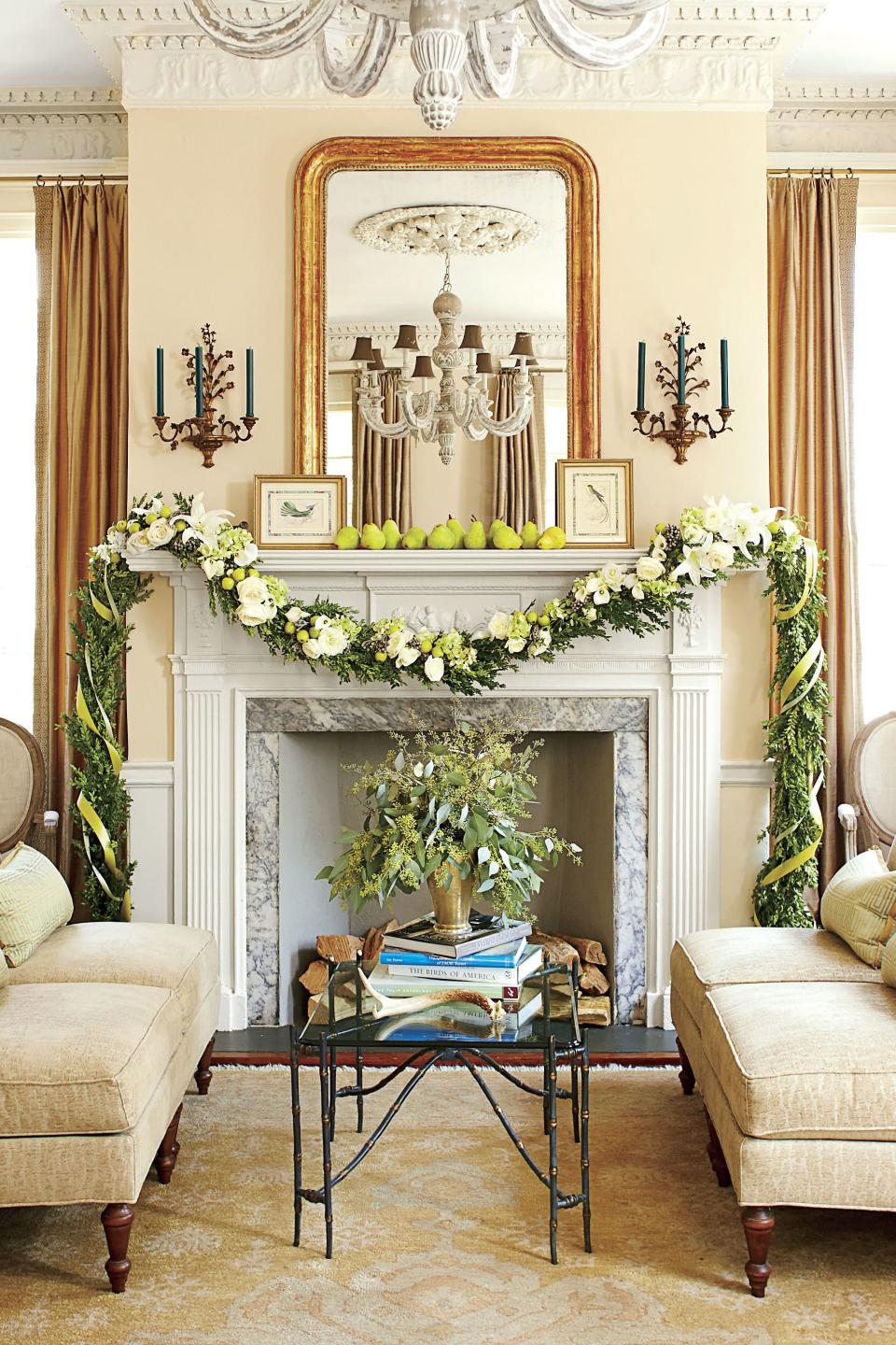 Manicured Mantel