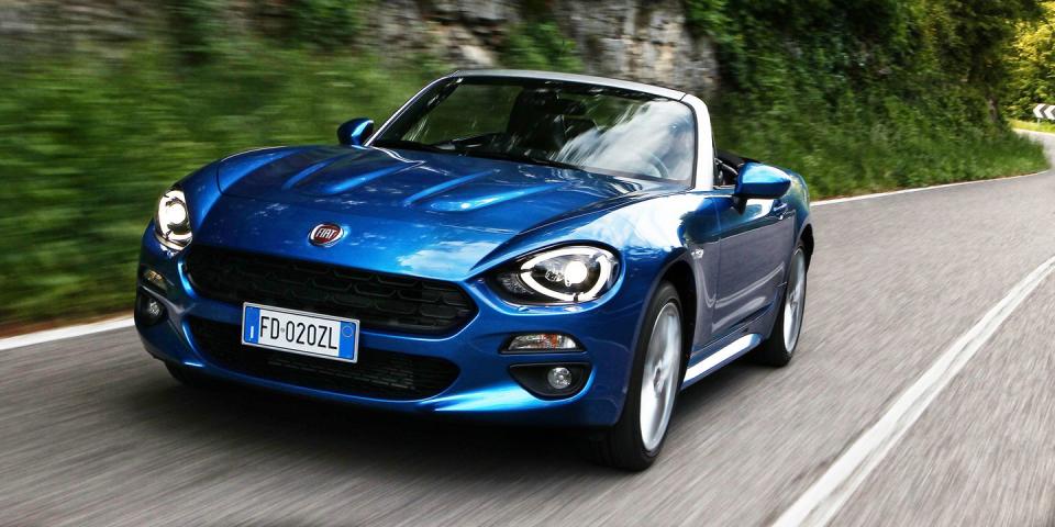 <p>The new Fiat 124 Spider is a clear attempt to recreate the original car for the modern age. Love it or hate it, the car certainly has that signature 124 look. </p>