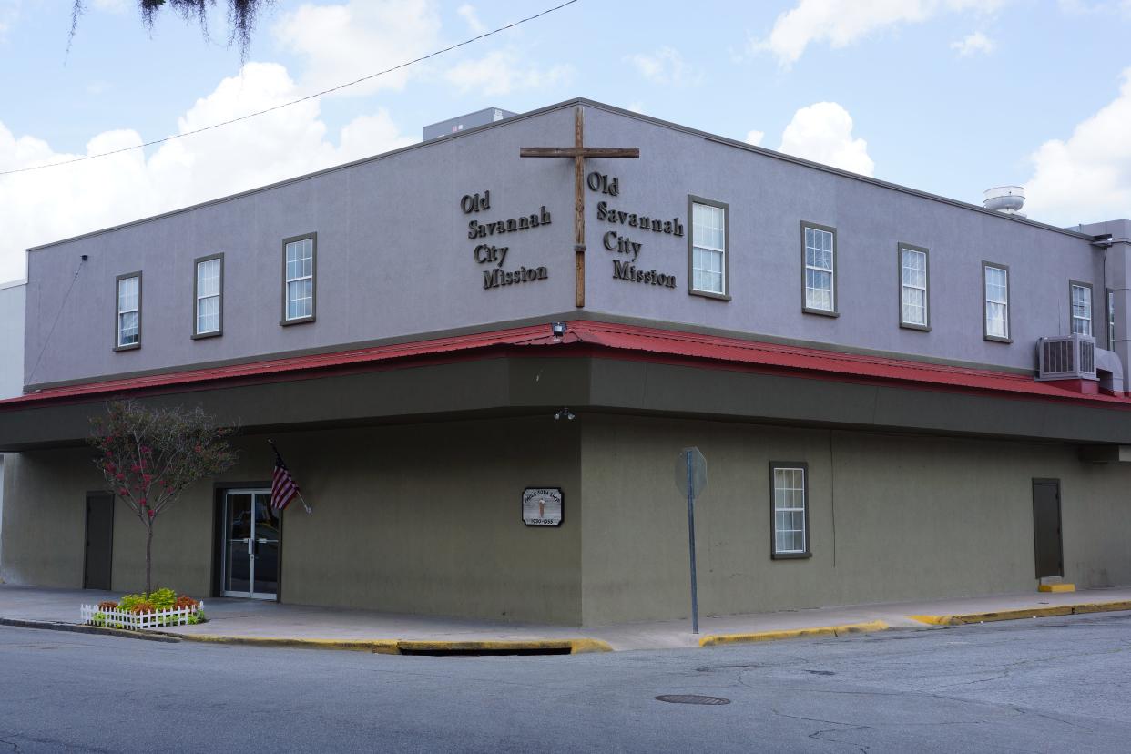 Before: The Old Savannah City Mission at 2414 Bull St. in the Starland  neighborhood, prior to renovations.