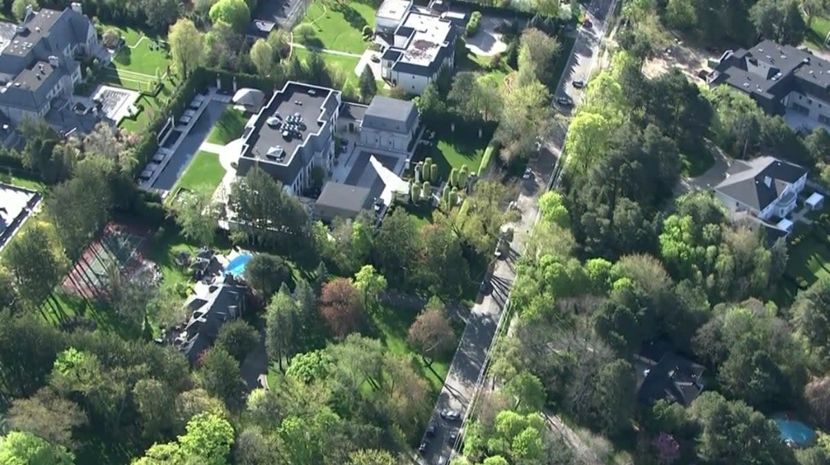 Drake’s Toronto mansion (CP24)