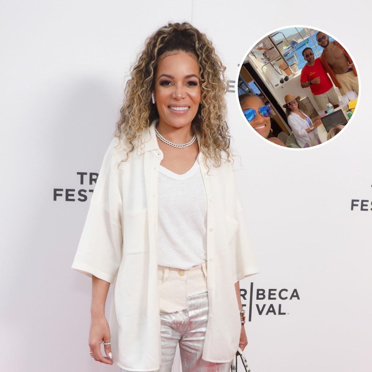 The View’s Sunny Hostin Vacations in Ibiza With Family for Son Gabriel ...