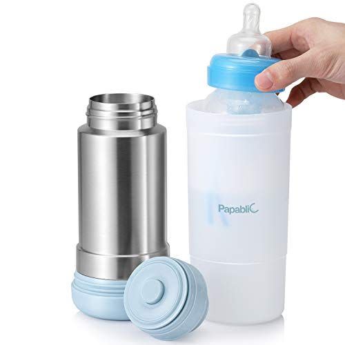 5) Mini Portable Travel Baby Bottle Warmer