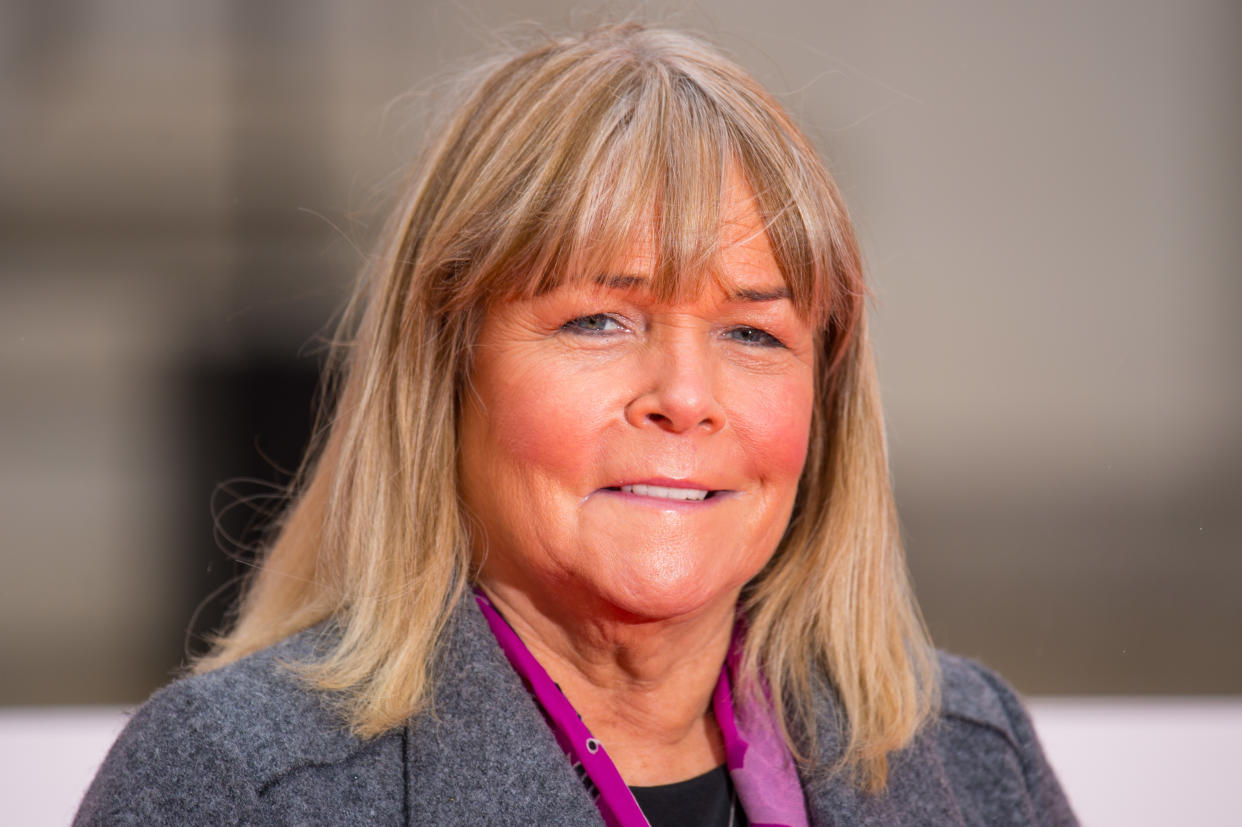 Linda Robson arriving at the Sun Military Awards, at the Guildhall, London.