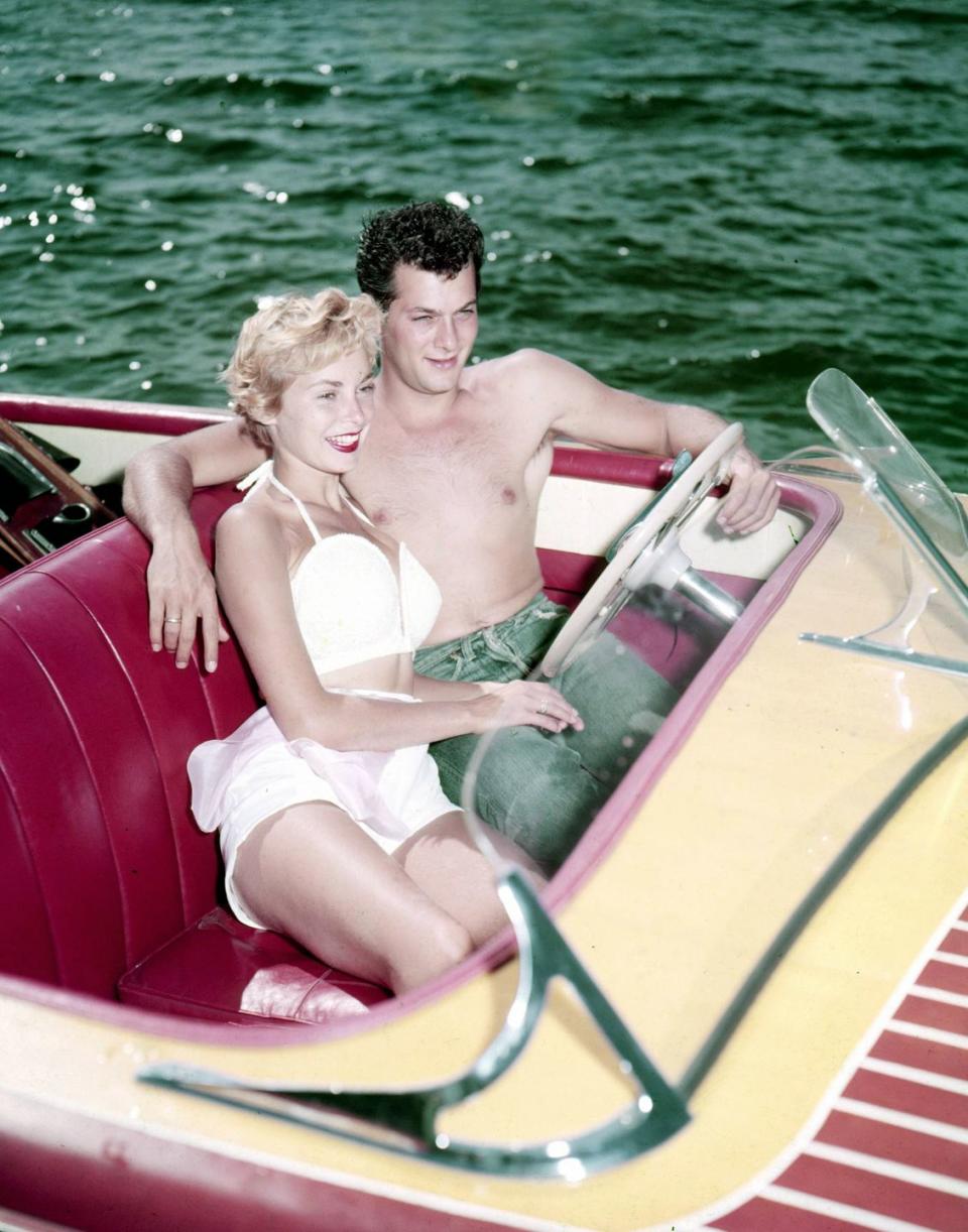 1955: Janet Leigh and Tony Curtis
