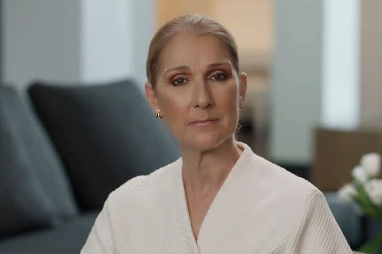 Céline Dion, cuando se refirió personalmente, por primera vez, a sus problemas de salud