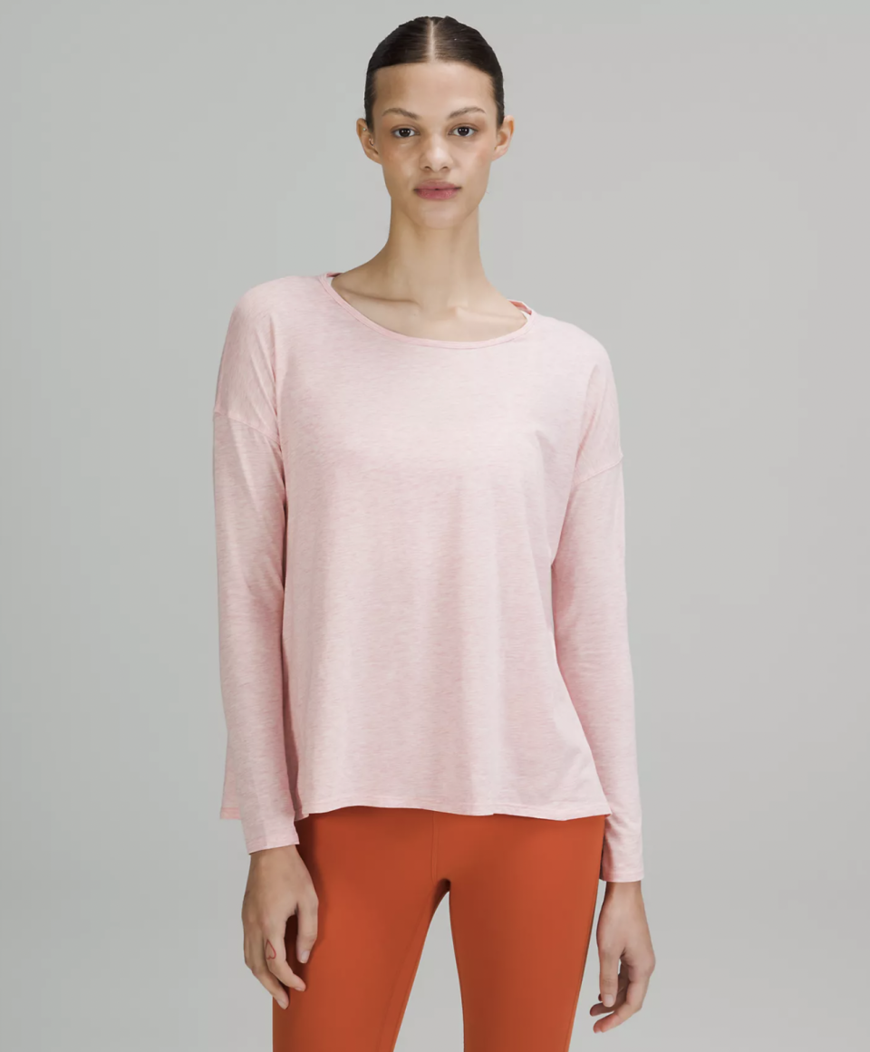 Back Into It Long Sleeve Shirt (Photo via Lululemon)