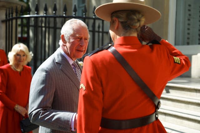 Royal visit to Canada House
